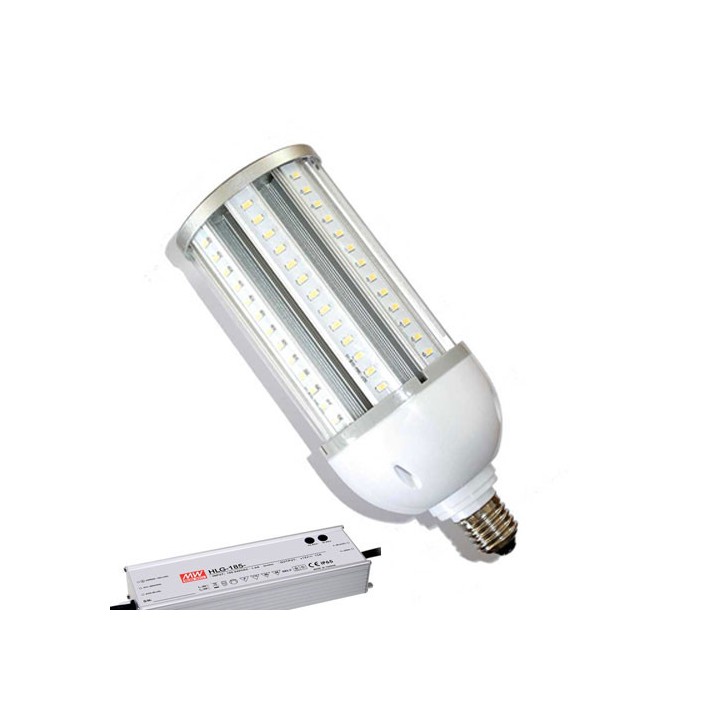 E40 CORN LIGHT LED 125w 6500K 15120lm IP64 + DRIVER Mean Well
