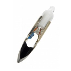 Liliput T5,5  220V  1,5mA NEON  Green