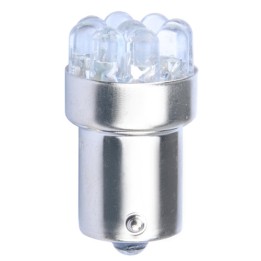 6048000501189 LED L033 BA15s 9xFlux 5mm 12V Blanc (Polarisée)