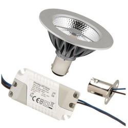 6410500383643 Kit Complet dimmable avec lampe et douille BA15D LED AR70 12V 7W /927 2700K