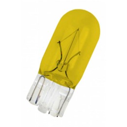 T10 Wedge W2,1x9,5D T3 1/4 24V 3W 5000H Yellow