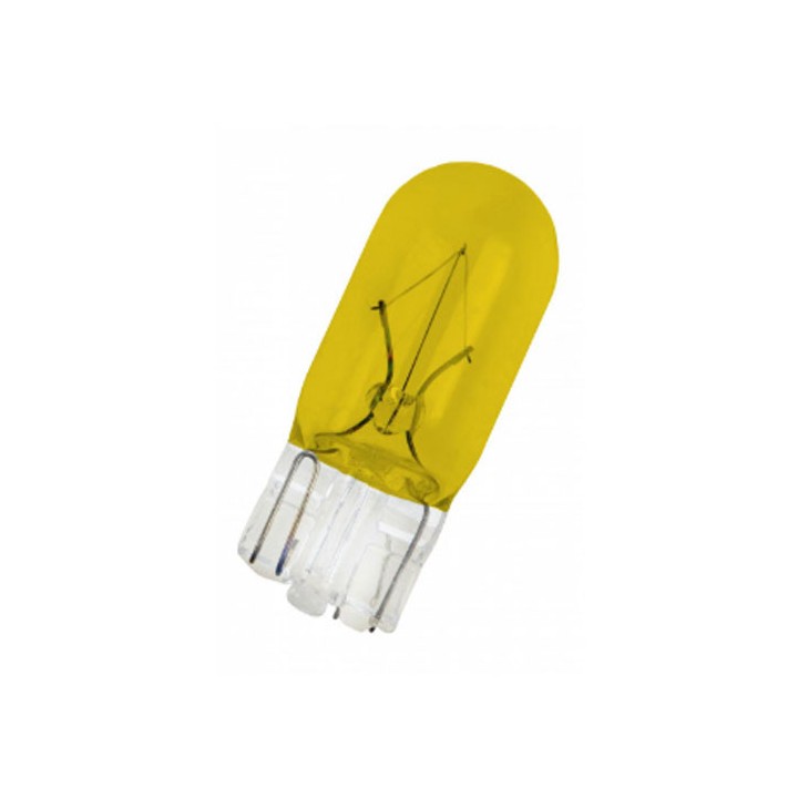 1660500164617 T10 Wedge W2,1x9,5D T3 1/4 24V 3W 5000H Jaune