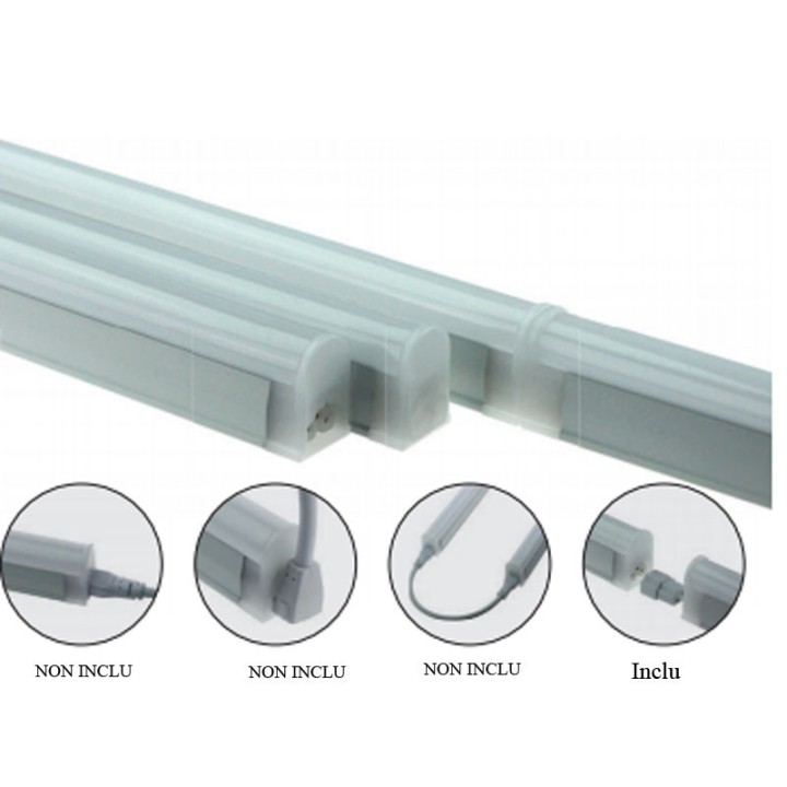 Led Strip 15w 3000K 1168mm with white 2P+T power cable