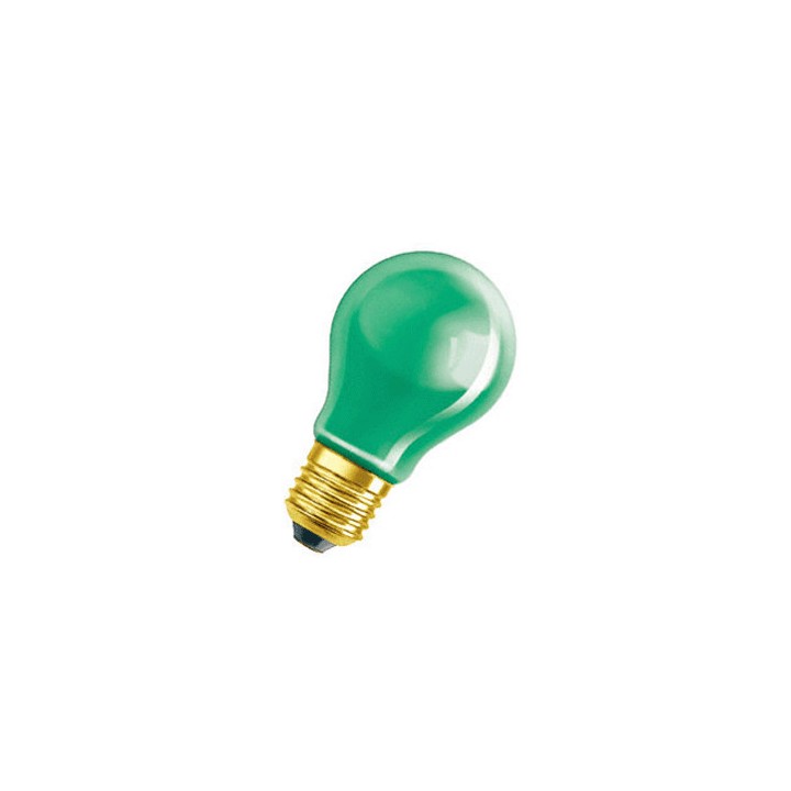 105242 E27 Standard Color 240V Verte 40w