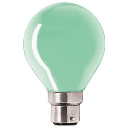 B22 Round  Color  230V Green  15w