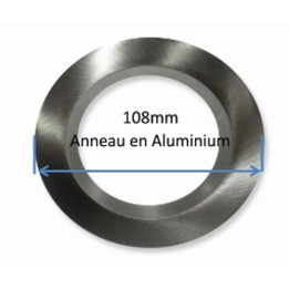 Accessory Downlight 108 round Alu Brushed LAES