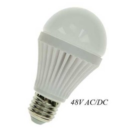 E27 GLS A60 LED 7w 2700°K 48v AC/DC