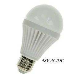 6010500409275 E27 Ampoule led standard A60 LED 7w 2700°K 48v AC/DC