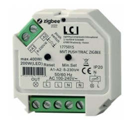 Mini led dimmer Triac 400w Zigbee LCI