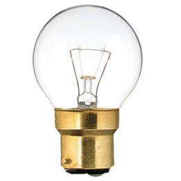 1020500092200 B22 Sphérique Claire Four 230V 40w 300°C