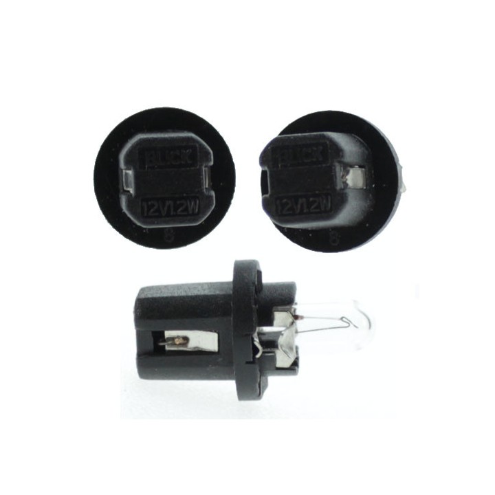 B8.5D Twist lock lamps clear 5x23 24v 1.2w