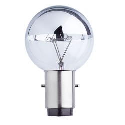 BX22D Round Clear Silver Crown 24v 50w