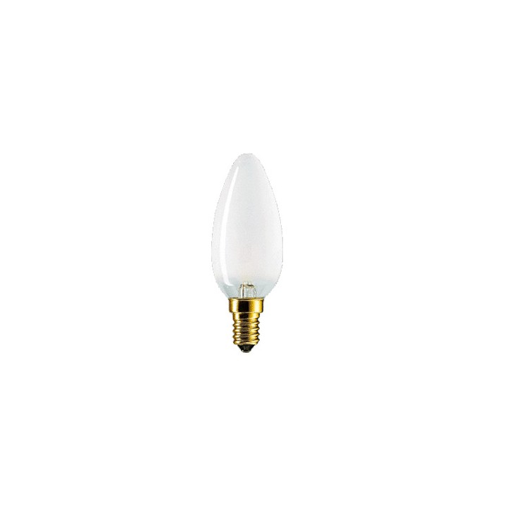 E14 Candle  Frosted  125V/130V 15w