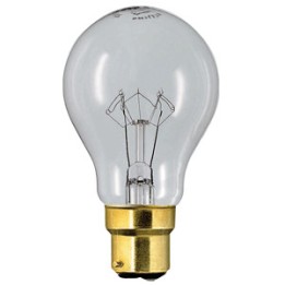 1018426078400 B22 Standard Claire 230V 240V Renforcée 100w