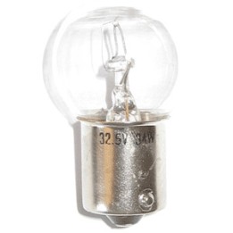 BA15S Ball Clear 25x50mm 32.5v 34w Garage door