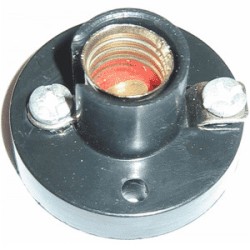 Lampholder E10 Bakelite 24x18 for lamp 12v max