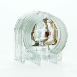 Lampholder G5 Push on assembly to lamp pins 110°C 263/TR