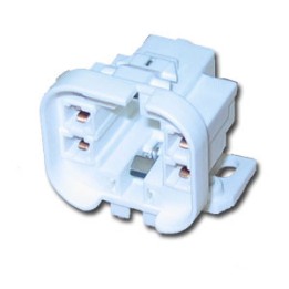 Lampholder GX24Q6 to screw vertical