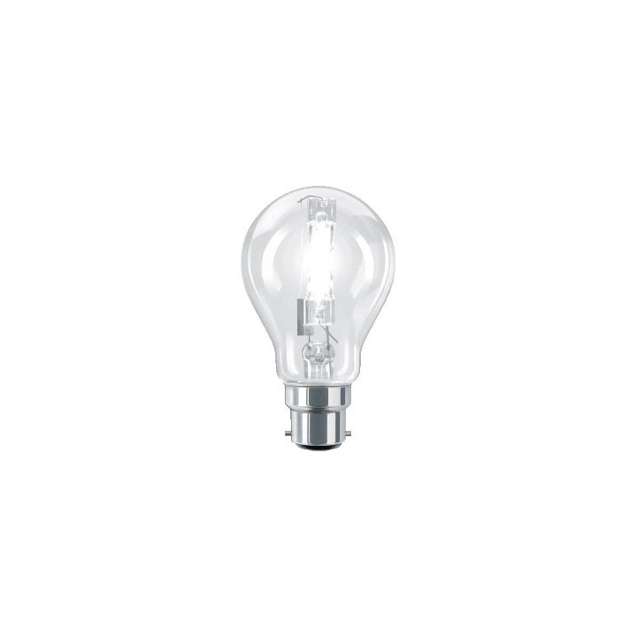 B22 Classic A55 ECO Halogen Clear 42w = 55w 230v SYLVANIA