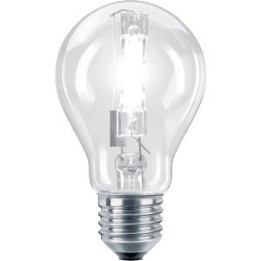 E27 Classic A ECO Halogen Clear 42w=55w 230/240v