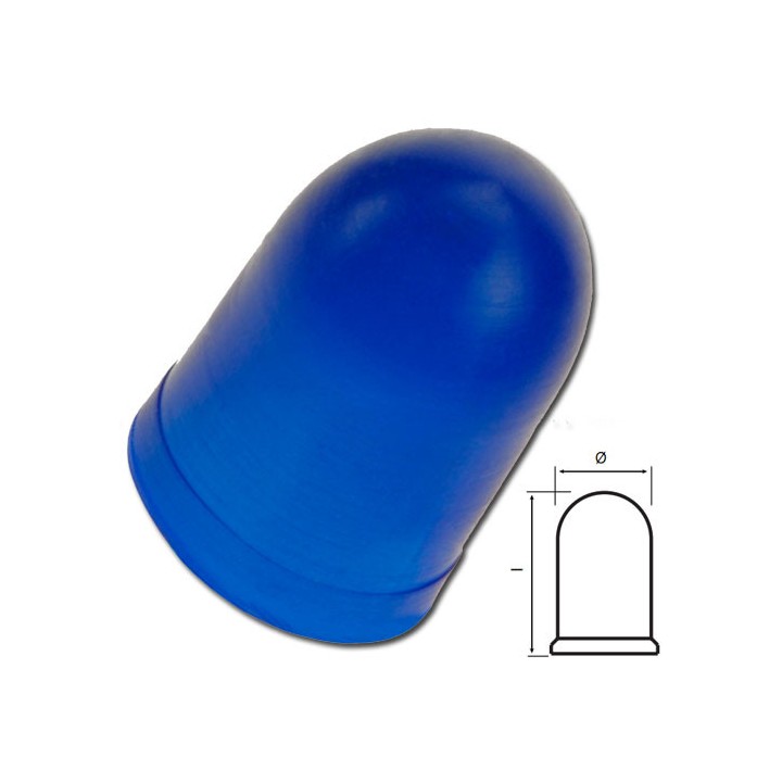 Cap T1 1/4 Blue 4.8x7.4mm