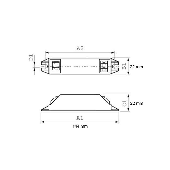 HF-M BLUE 114 LH TL/PL-S/PL-C 230-240V Philips