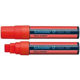Maxx 260 RED - Chalk marker with extra wide chisel tip