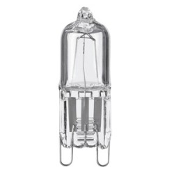 G9 Halopin Compact Halogen 240V 25w Clear Oven 300°C 66725 OSRAM
