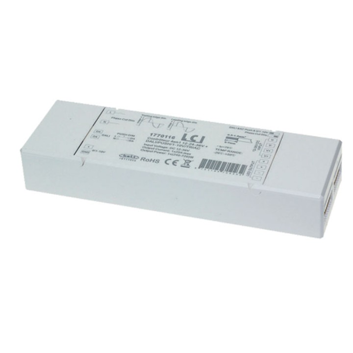 controller 4 in 1 12/24/36v Dali + push + 1-10v + Triac LCI