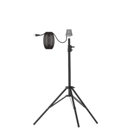 A1099KTREPIED Kit Trépied noir + cordon noir 3.5m pour lampe E40 (+ adaptateur E27/E40) UVC GK