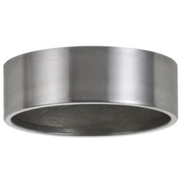 Brushed steel base for Paulmann micro line spot