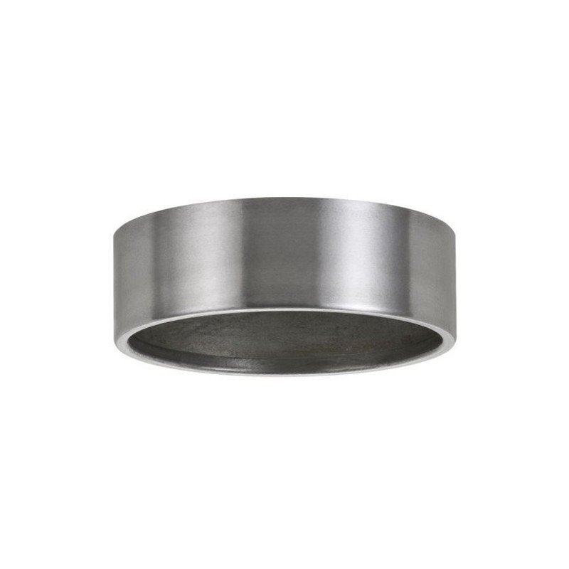 Brushed steel base for Paulmann micro line spot
