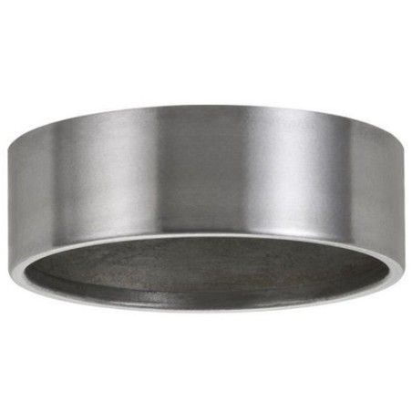 Brushed steel base for Paulmann micro line spot