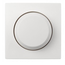 A200500403785 Interrupteur Tradim 06801 Couvercle + bouton (simple) Gira 55 Blanc crème