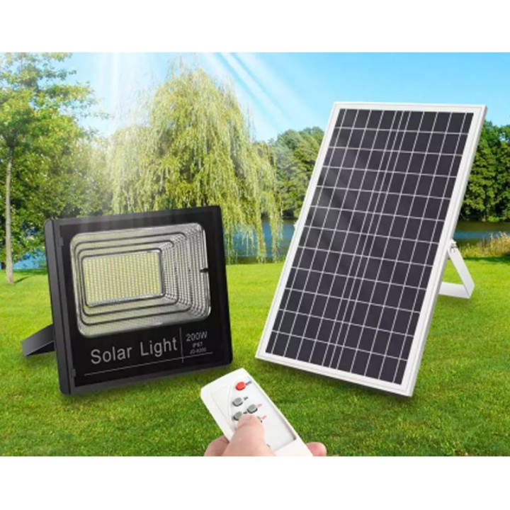 solar waterproof floodlight  500w 6000K with solar panel