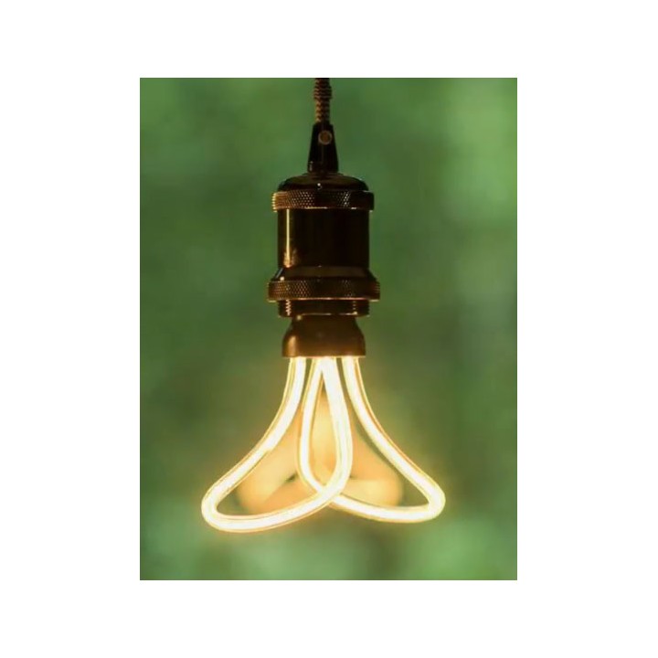 6070500403044 E27 Spiraled Silhouette Flower 12w 2200K Claire 240V Dimmable