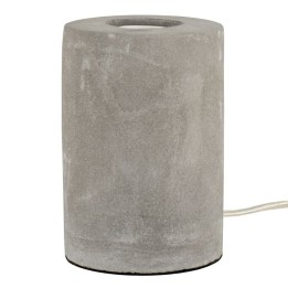 Table lamp Raw concrete E27 90x130mm + Concrete + interlocking + cord 