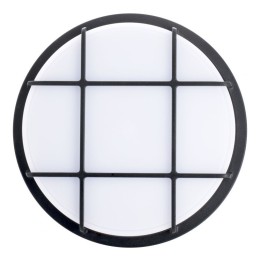 LED Porthole Slim 20W 4000K IK10 Round Black