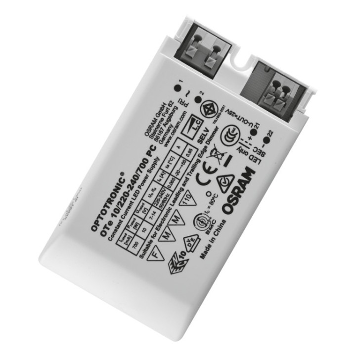 OTE 10 / 220-240 / 700 PC OSRAM Phase-cut driver for luminaires and LE