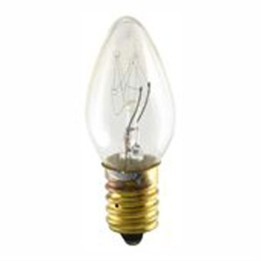 E12 Mini Candle Clear 230V 240V 7w 22x52mm