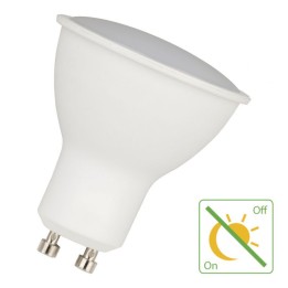 6160500143854 GU10 LED PAR16 4,5W 2700K 120D Capteur Jour/Nuit