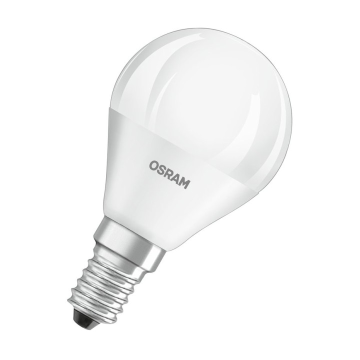 E14 Ball Led Frosted 4,9w = 40w 827 Dimmable OSRAM