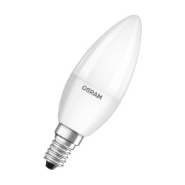 E14 Flamme Led Dépolie 4,9w = 40w 827 OSRAM