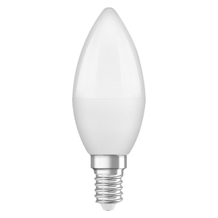E14 Flamme Led Dépolie 4,9w = 40w 827 OSRAM