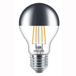 E27 led standard Calotte Argentée MASTER VLE LEDBulbD 7,2 = 50W A60 82