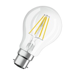  LED FIL CLA60 Claire 827 B22 6,5W 806lm Verre