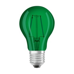 LED FIL STAR+ DECO CLA15 Claire Vert E27 2,5W Verre