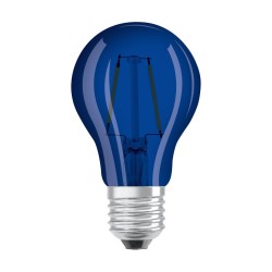 LED FIL STAR+ DECO CLA15 Claire Bleu E27 2,5W Verre