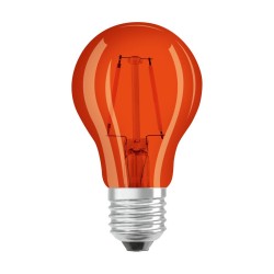 LED FIL STAR+ DECO CLA15 Claire Orange E27 2,5W Verre