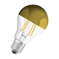 E27 Standard Golden Cap LED filament effect 4W 827 OSRAM
